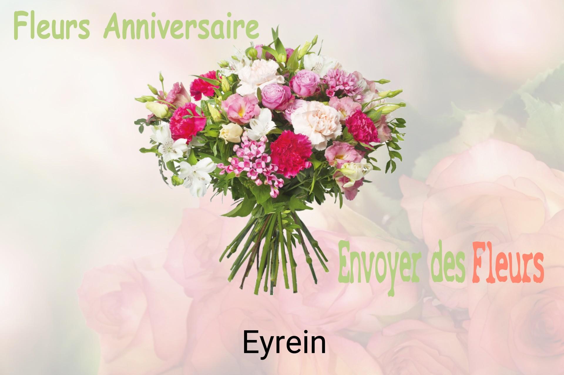 Bouquet de fleurs d’anniversaire livré à Eyrein